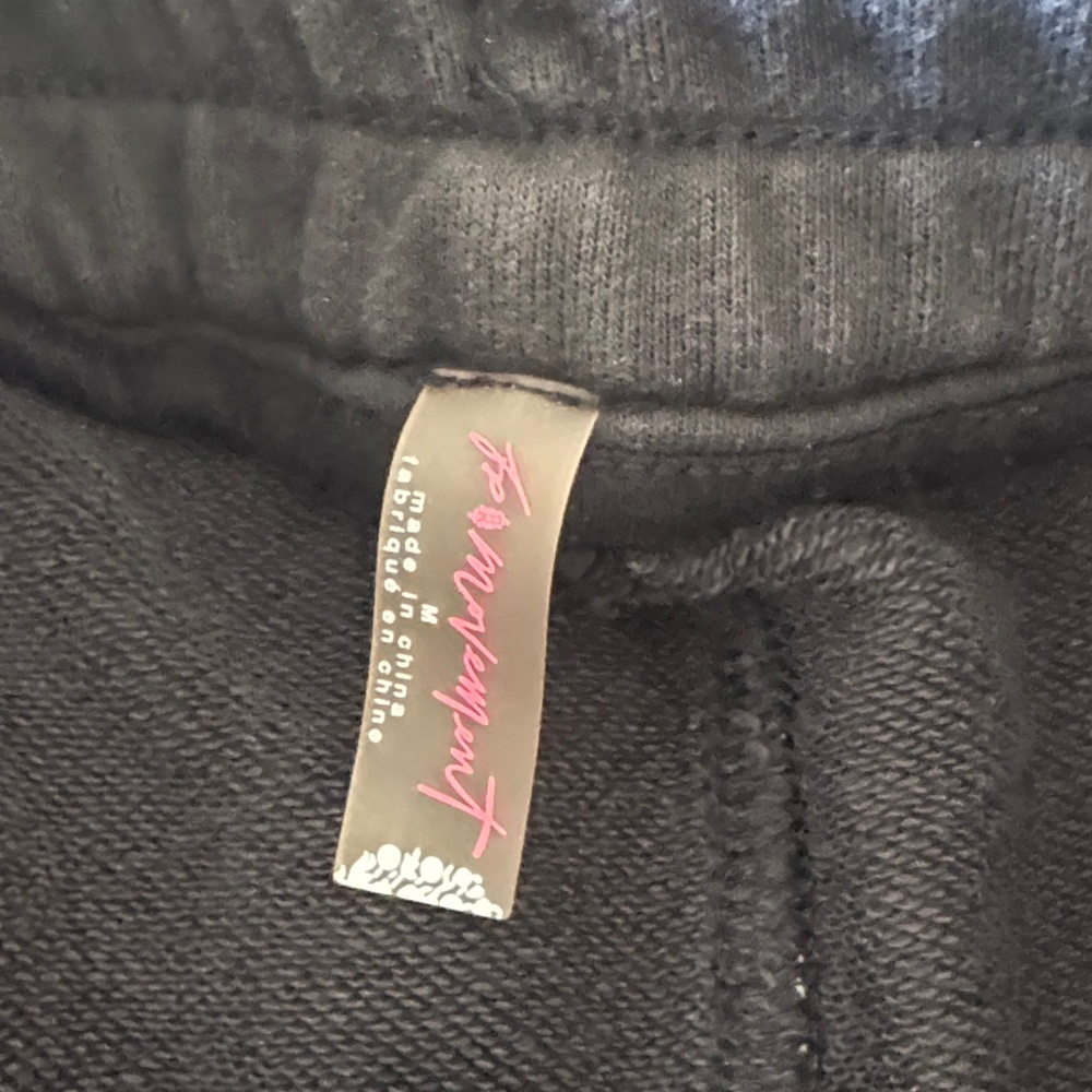 FREE PEOPLE Black Jogger Sweatpants - Comfortable Everyday Wear - Picture 4 of 7